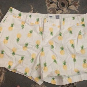 Pineapple shorts